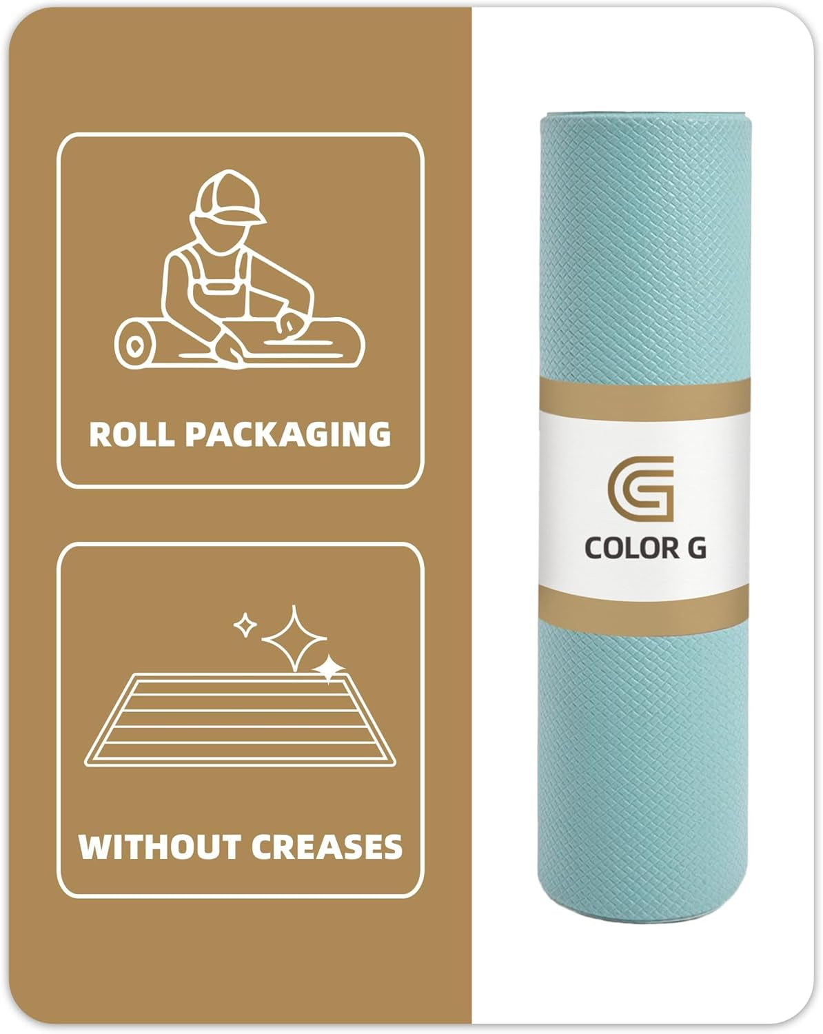 anti Fatigue Cushion Padded Kitchen Mat for Floor - 17X29+17X59,Easy Clean, Waterproof & Oil Proof, anti Slip, Foam Rubber Runner Rug for Front Sink Comfort Standing, Teal Set of 2